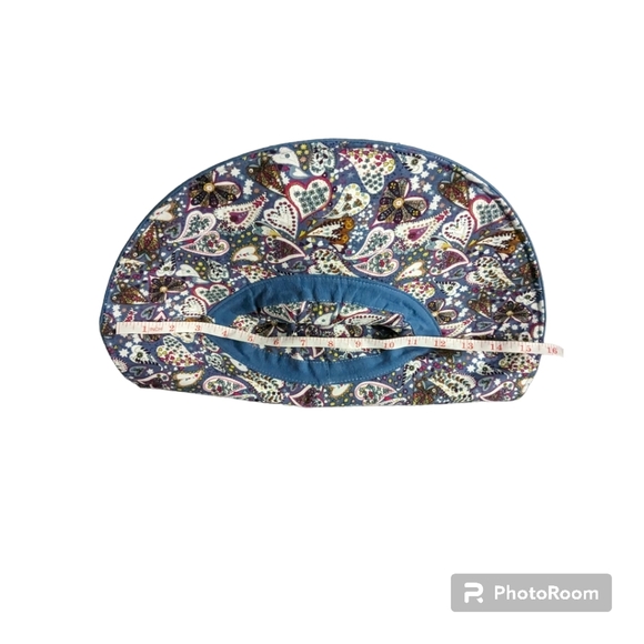 Wide Brim Hat. Reversible. Blue/Multi color. NWT. - Picture 10 of 12